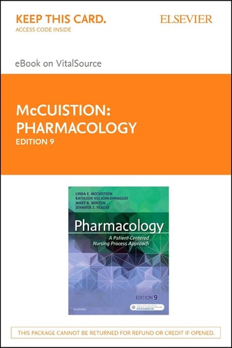 Pharmacology - Elsevier eBook on VitalSource (Retail Access Card): A Nursing Process Approach