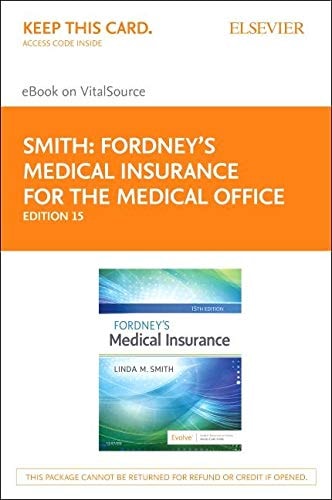 Fordney’s Medical Insurance