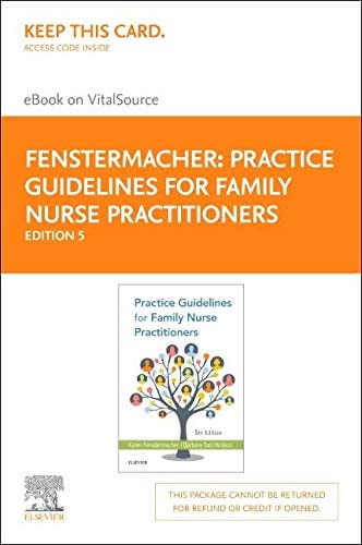 Practice Guidelines for Family Nurse Practitioners Elsevier eBook on VitalSource (Retail Access Card)