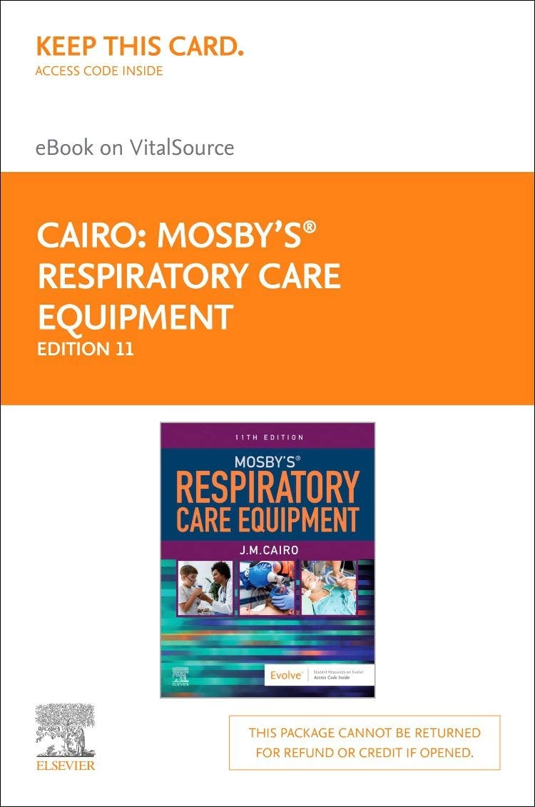 Mosby's Respiratory Care Equipment