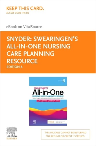 All-in-One Nursing Care Planning Resource Elsevier eBook on VitalSource (Retail Access Card) Medical-Surgical, Pediatric, Maternity, and Psychiatric-Mental Health