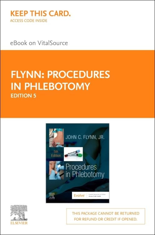 Procedures in Phlebotomy - Elsevier eBook on VitalSource (Retail Access Card)