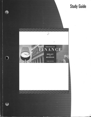 Principles of Finance