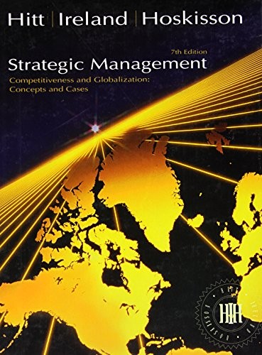 Strategic management: competitiveness and globalization