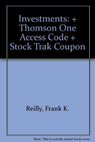 Pkg Investments + Thomson One + Stock-Trak Coupon