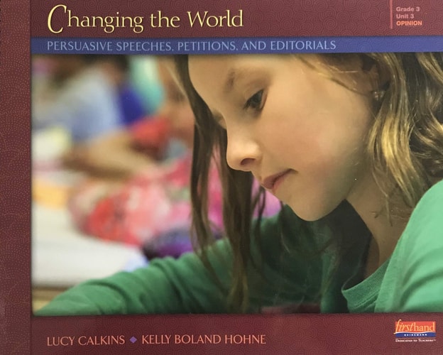 Changing the World Persuasive Speeches, Petitions, and Editorials