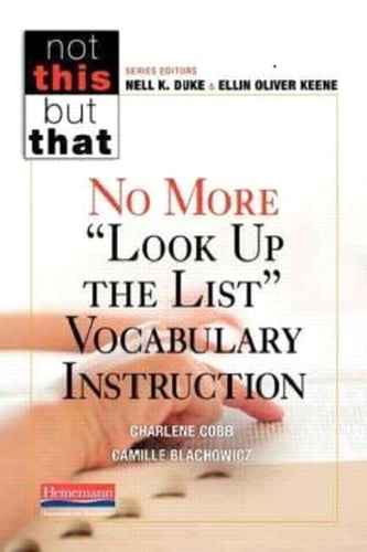 No More "look Up the List" Vocabulary Instruction