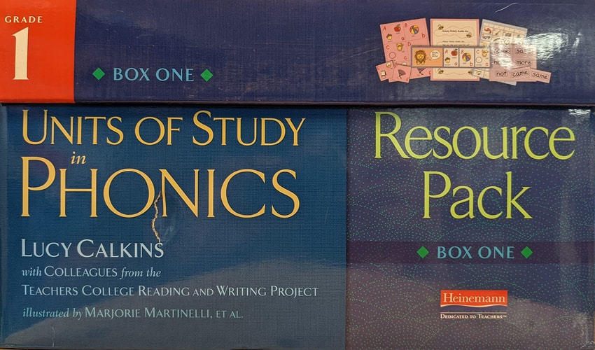 Units of Study in Phonics Grade 1
