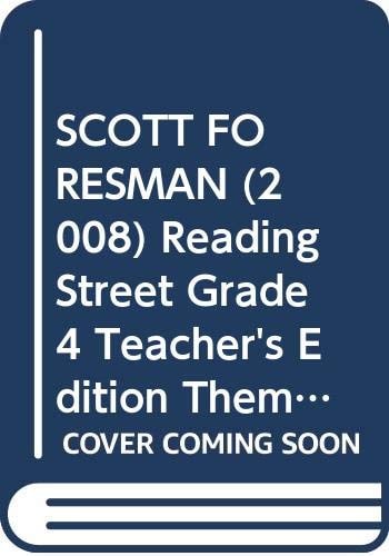Reading Street Grade 4 Teacher's Edition