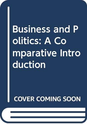 Business and Politics A Comparative Introduction