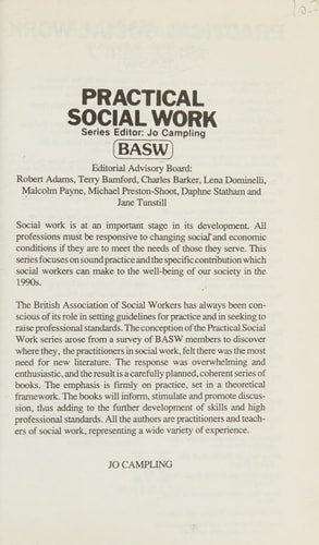 Social Work and Child Abuse