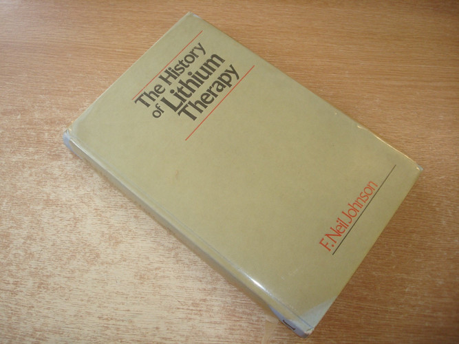 The history of lithium therapy