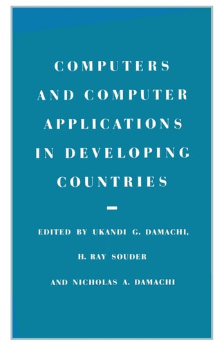 Computers and Computer Applications in Developing Countries