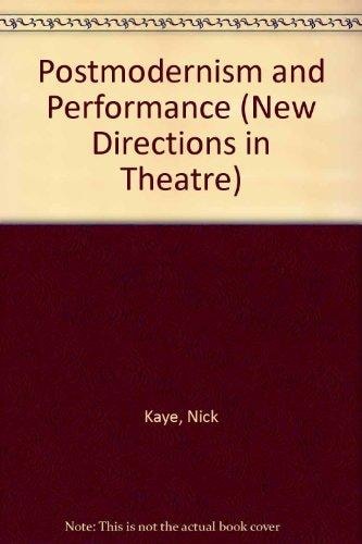 Postmodernism and Performance