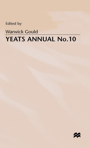 Yeats Annual No. 10