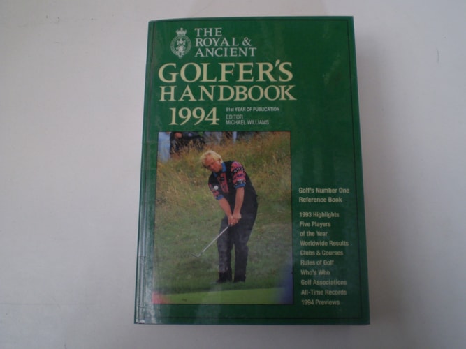 R and A Golfer's Handbook, 1994
