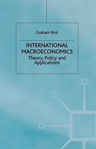International Macroeconomics Theory, Policy, and Applications