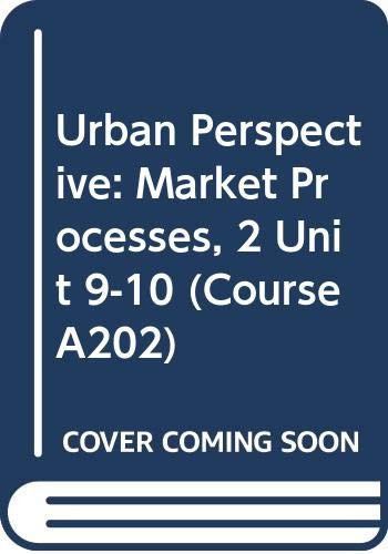 Urban Change and Conflict The Internal Structure of the City. Market processes 2. Block 3
