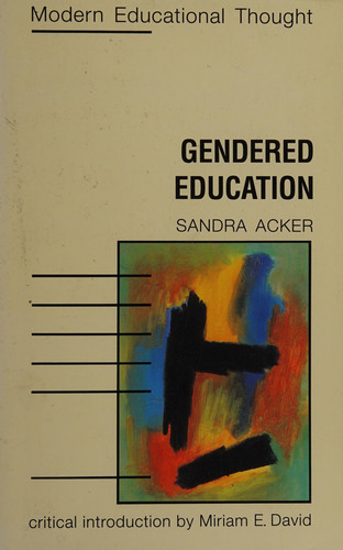 GENDERED EDUC PB (Modern Educational Thought)