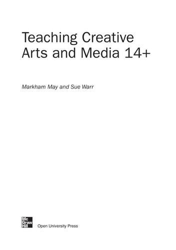 Teaching Creative Arts & Media 14+