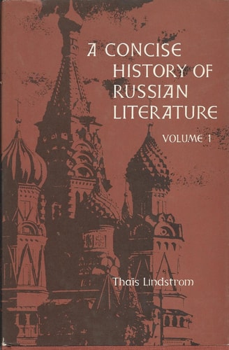 A Concise History of Russian Literature Vol 2 : from the Beginnings to Chekhov