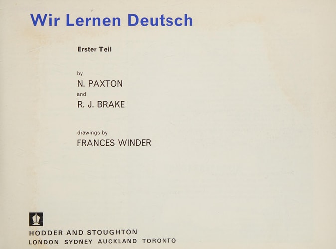 Wir Lernen Deutsch