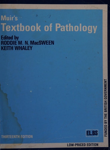 Muir's Textbook of Pathology, 13Ed