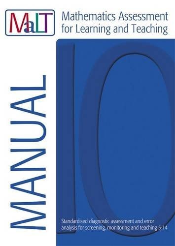 Mathematics Assessment for Learning and Teaching (Vol 10)