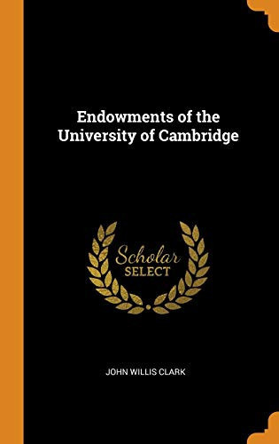 Endowments of the University of Cambridge