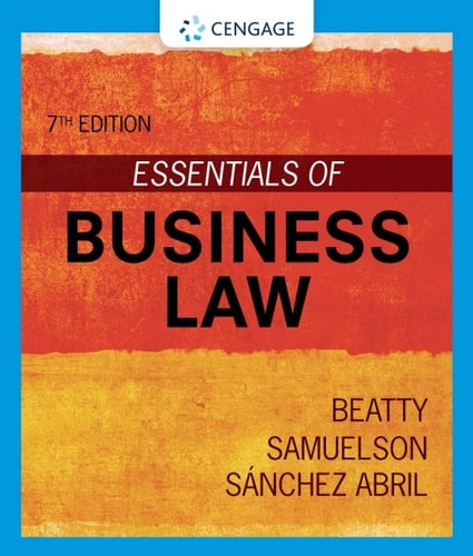 Essentials of Business Law