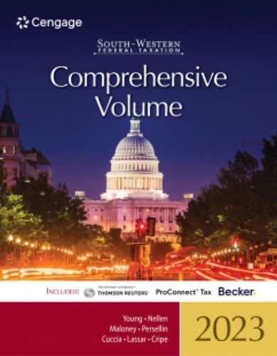 CNOWv2 for Young/Nellen/Maloney/Persellin/Cuccia/Lassar/Cripe's South-Western Federal Taxation 2023: Comprehensive, 1 term Instant Access