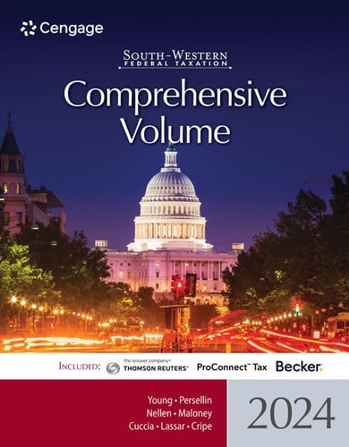 South-Western Federal Taxation 2024 Comprehensive Volume