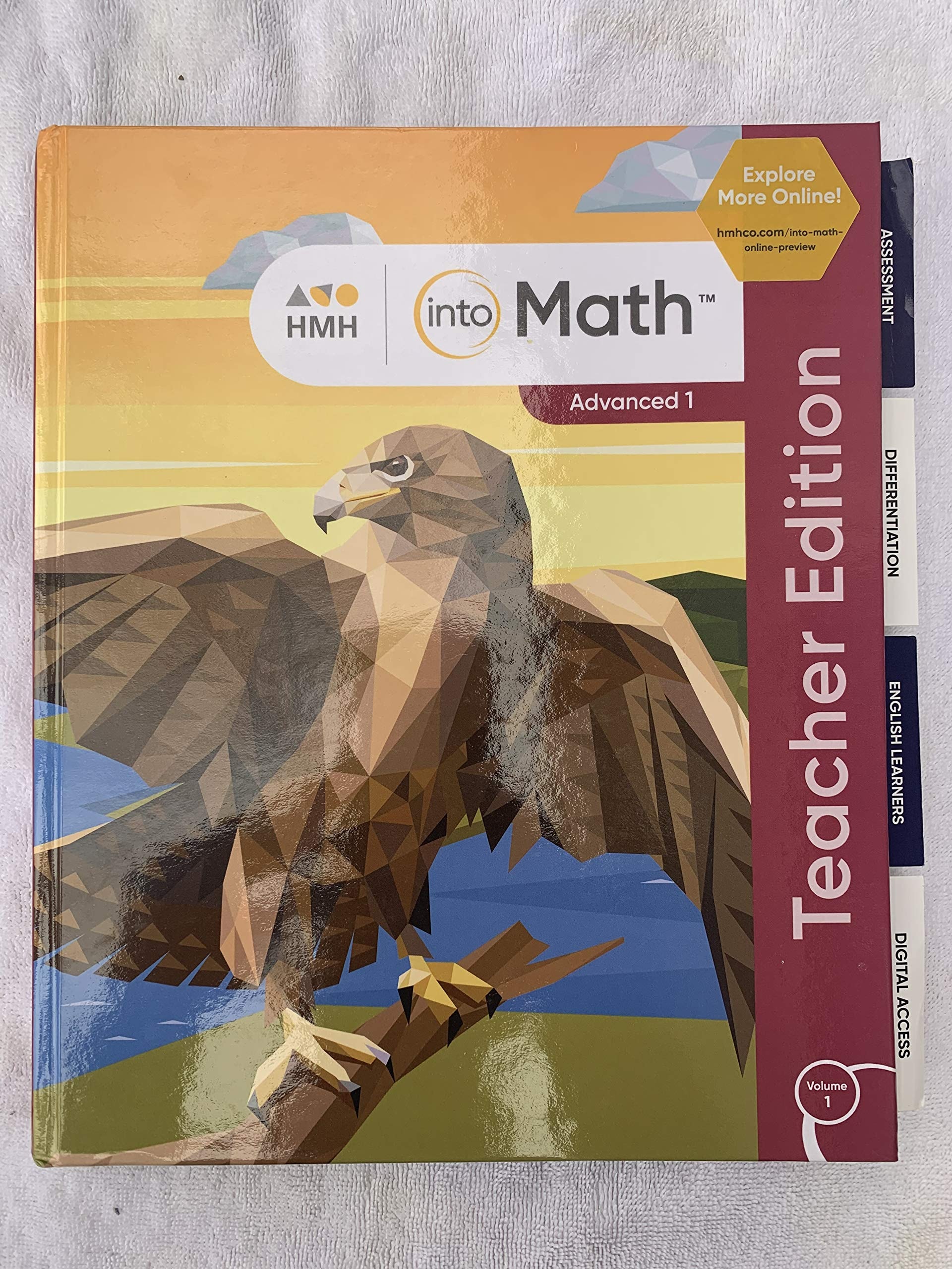 HMH into Math Advanced 1 Volume 1 Teacher Edition