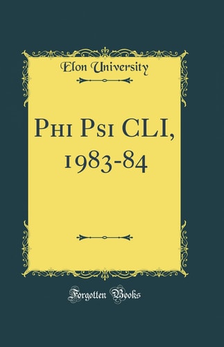 Phi Psi CLI, 1983-84