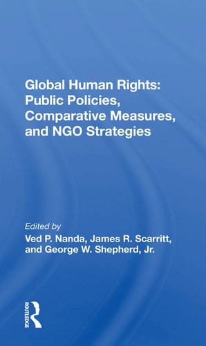 Global Human Rights Public Policies, Comparative Measures, and Ngo Strategies