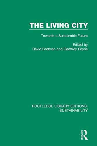 The Living City Towards a Sustainable Future