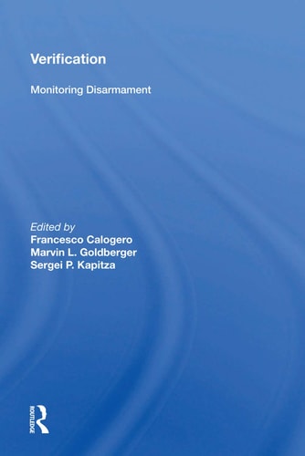 Verification Monitoring Disarmament