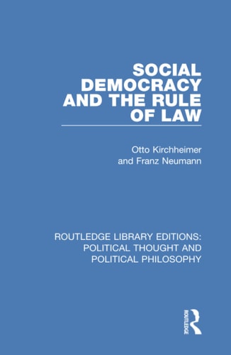 Social Democracy and the Rule of Law
