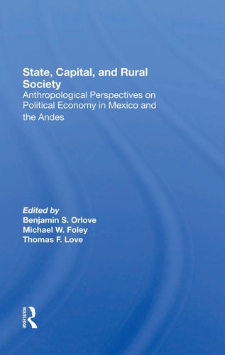 State Capital and Rural Society