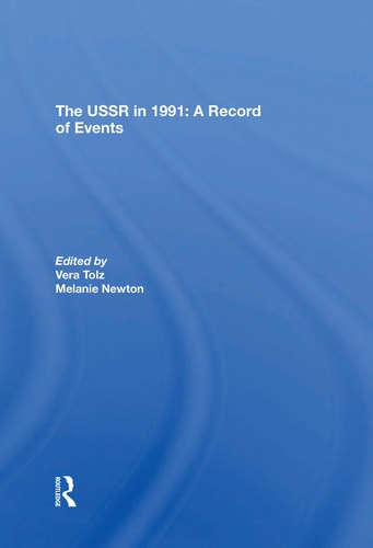 The Ussr In 1991 A Record of Events