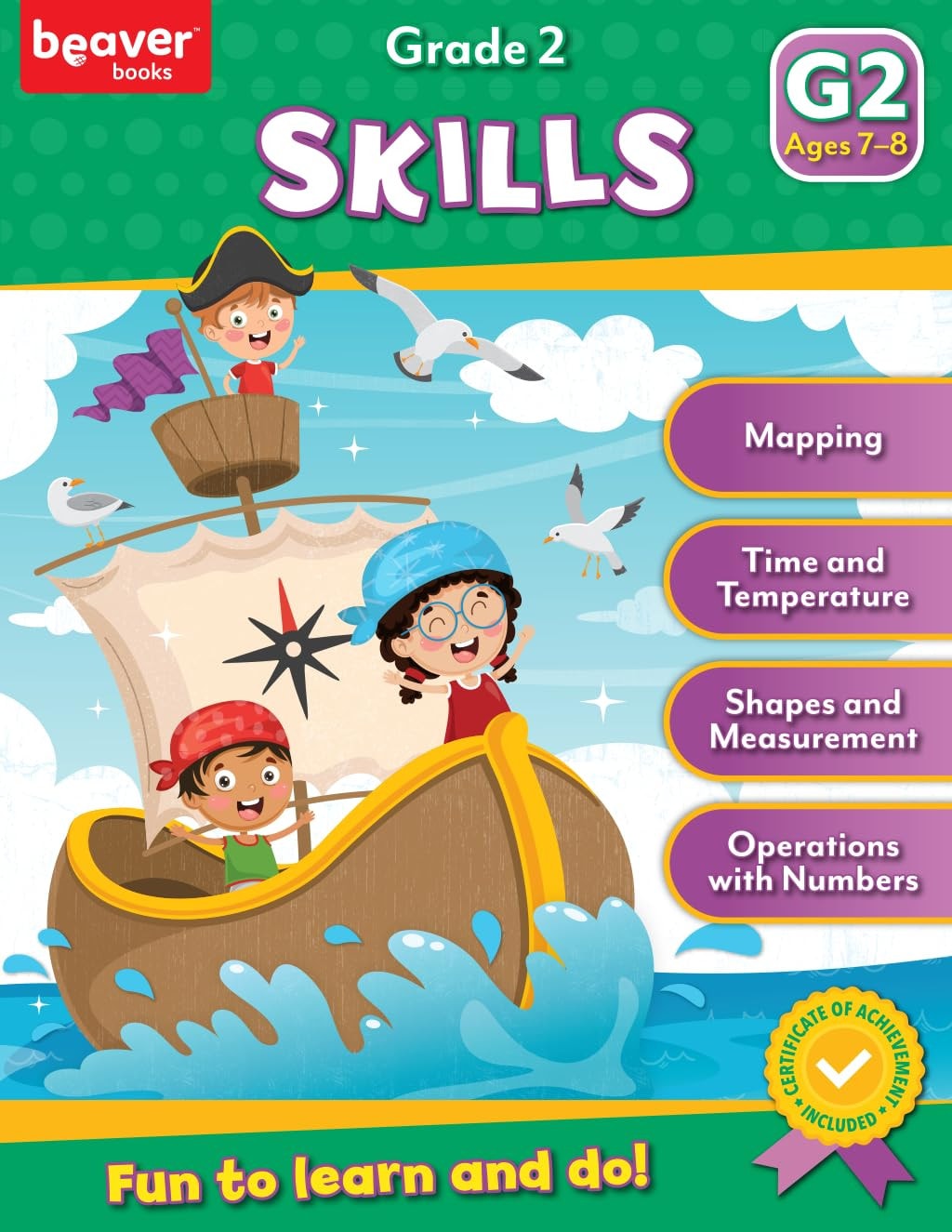 Head Start Skills Workbooks: Ages 7-8 - 2nd Grade Prep