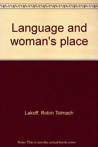Language and woman's place