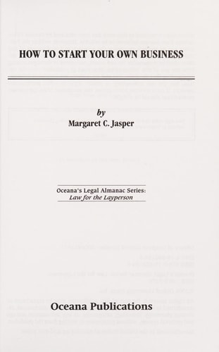 Edition published by Oceana Publications