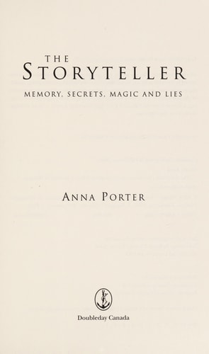 The Storyteller Memory, Secrets, Magic and Lies