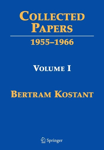 Collected Papers Volume I 1955-1966