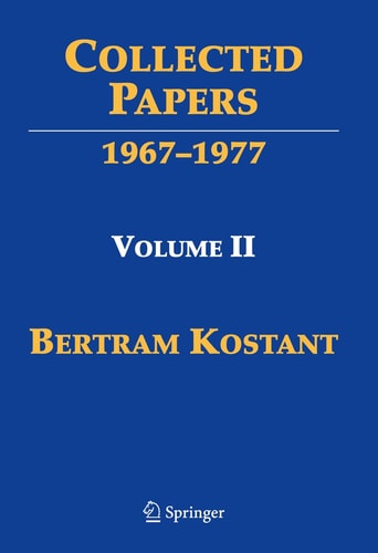 Collected Papers Volume II 1967–1977