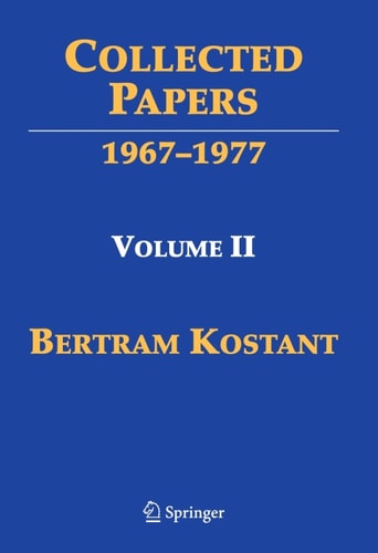 Collected Papers Volume II 1967–1977