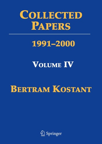 Collected Papers Volume IV 1991–2000