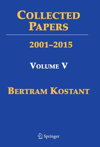 Collected Papers Volume V 2001–2015