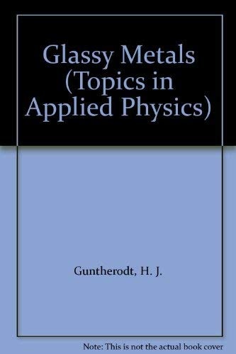 Glassy Metals I Ionic Structure, Electronic Transport, and Crystallization